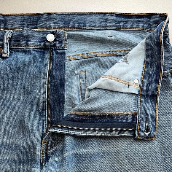 Vintage Levi’s 550 Jeans Mens size 38x29 Blue Medium Wash Straight Leg Relaxed - Picture 7 of 12